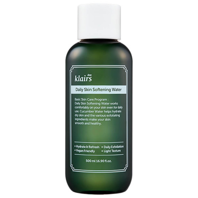 Ежедневный огуречный тоник-софтнер Dear, Klairs Daily Skin Softening Skin