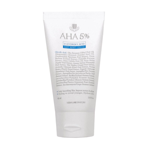 Обновляющий крем с AHA-кислотами 1004 Laboratory AHA 5 Soft Reset Cream