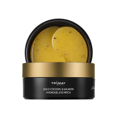 Универсальные питательные патчи с икрой лосося Trimay Gold Cocoon & Salmon Hydrogel Eye Patch