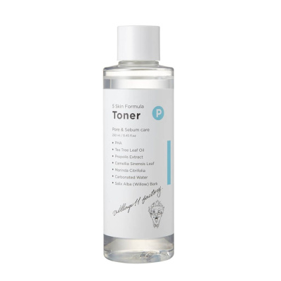 Ежедневные тоники для лица Village 11 Factory P Skin Formula Toner - Pore & Sebum Care
