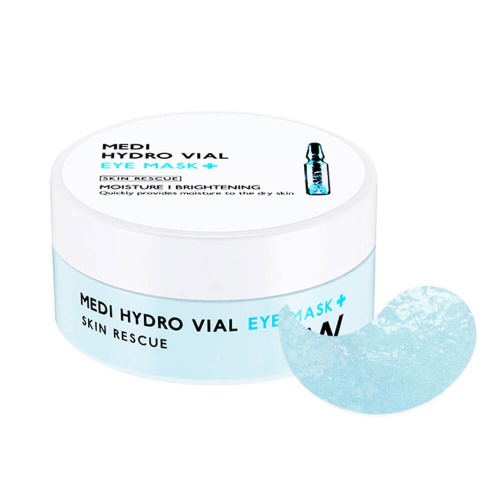 Глубокоувлажняющие патчи с гиалуроновой кислотой Wonjin Effect Medi Hydro Vial Eye Mask