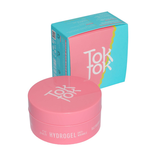 Гидрогелевые патчи против морщин TokTok Hydrogel Eye Patch Anti-wrinkle