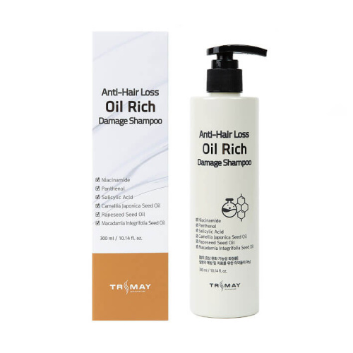 Питательный шампунь для поврежденных волос Trimay Anti-Hair Loss Oil Rich Damage Shampoo