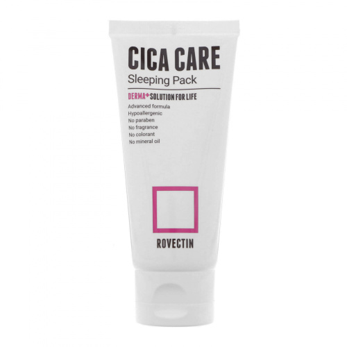 Ночная цика-маска Rovectin Cica Care Sleeping Pack