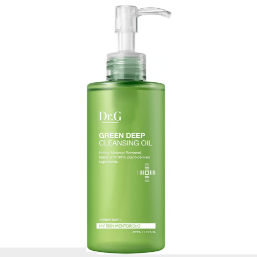 Гидрофильное масло против черных точек для чувствительной кожи Dr.G Green Deep Cleansing Oil
