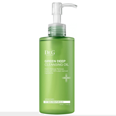 Гидрофильное масло против черных точек для чувствительной кожи Dr.G Green Deep Cleansing Oil