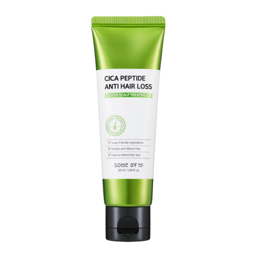 Укрепляющая маска для волос с центеллой и пептидами Some By Mi﻿ Cica Peptide Anti Hair Loss Treatment