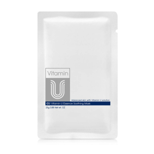 Восстанавливающая маска с витамином U CUSKIN Vitamin U Essence Soothing Mask