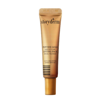 Золотая лифтинг-маска с пептидами Storyderm Peptide Gold Lifting Pack