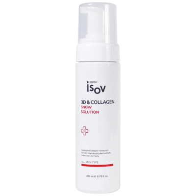 Восстанавливающий тонер-мусс с коллагеном Isov 3D & Collagen