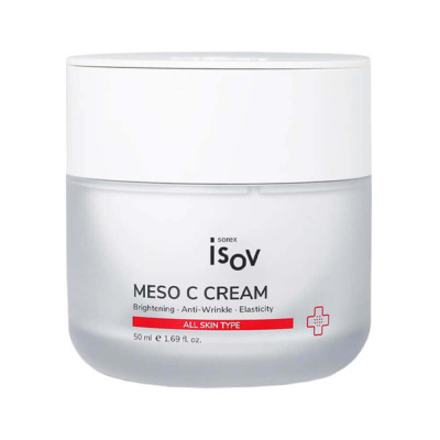 Осветляющий крем с ниацинамидом и растительным комплексом Isov Meso Stem C Cream