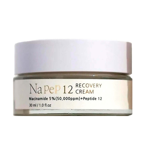 Высококонцентрированный осветляющий крем 1004 Laboratory NAPep12 Recovery Cream