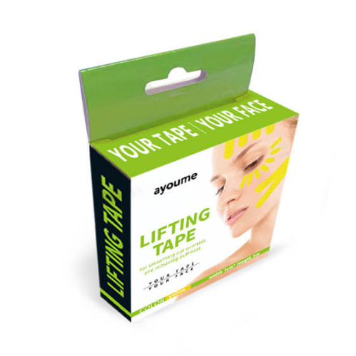 Кинезио тейп для лица Ayoume Kinesiology Tape Roll 1см*5м - желтый