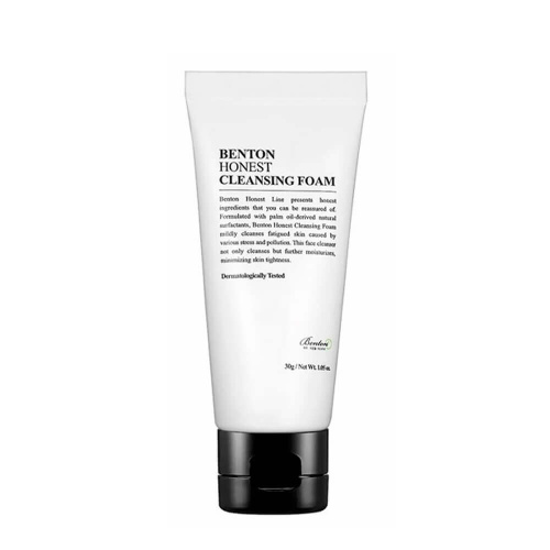 Гипоаллергенная очищающая пенка Benton Honest Cleansing Foam 30 мл