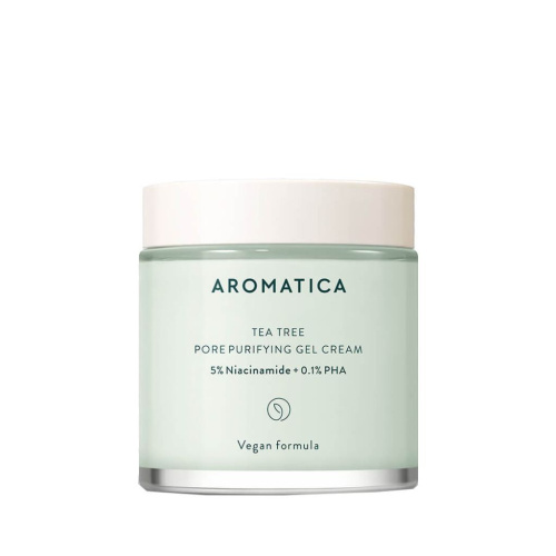 Балансирующий крем-гель для жирной кожи Aromatica Tea Tree Pore Purifying Gel Cream