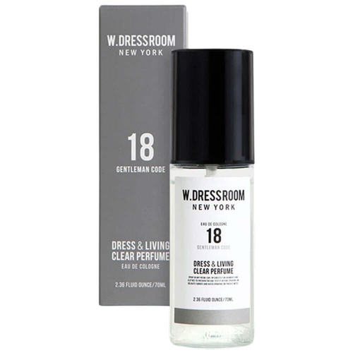Парфюмированный спрей для одежды и дома W.Dressroom Dress & Living Clear Perfume №18 Gentelman Code