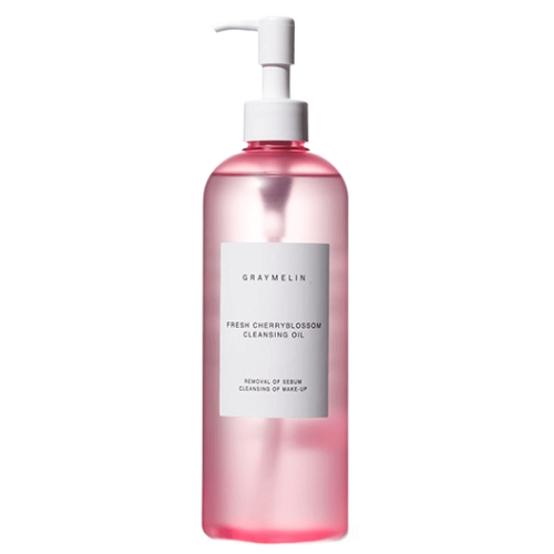 Лёгкое гидрофильное масло для тусклой кожи Graymelin Fresh Cherry Blossom Cleansing Oil