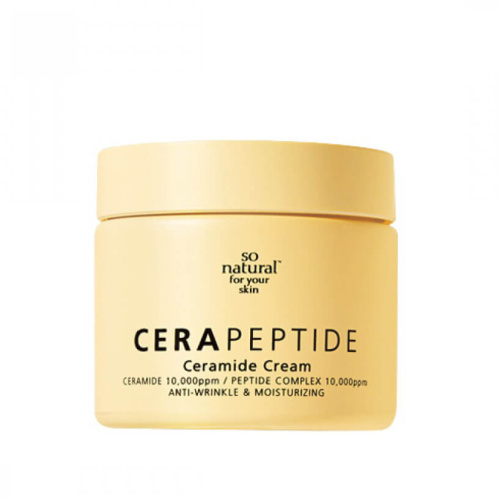 Омолаживающий крем с пептидами и церамидами So Natural Cera Peptide Cream