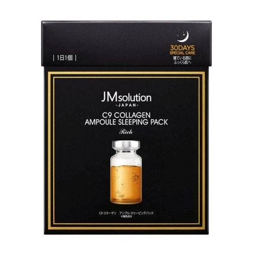 Питательная ночная маска с коллагеном JMsolution C9 Collagen Ampoule Sleeping Pack Rich 4 мл*30 шт