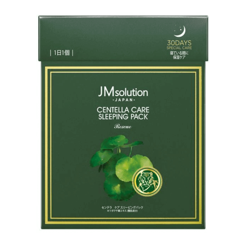 Ночная восстанавливающая маска с центеллой JMsolution Centella Care Sleeping Pack Rescue - 4 мл*30 шт