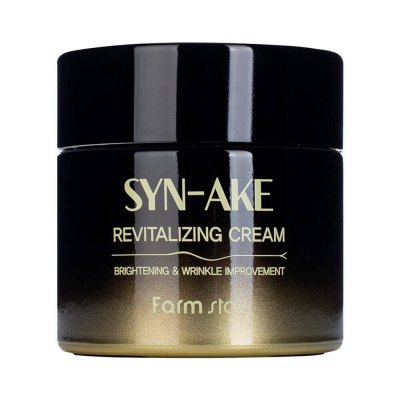 Лифтинг-крем со змеиным пептидом Syn-Ake FarmStay Syn-Ake Revitalizing Cream