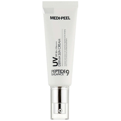 Антивозрастной солнцезащитный крем Medi-Peel Peptide 9 Balance UV Derma Sun Cream SPF50+ PA++++