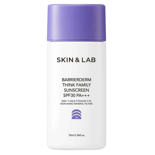 Гипоаллергенный санскрин для всей семьи SKIN&LAB Barrierderm Think Family Sunscreen SPF 30 PA+++