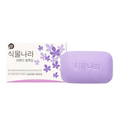 Ароматное туалетное мыло Lion Botanic Nation с лавандой Lavender Relaxing