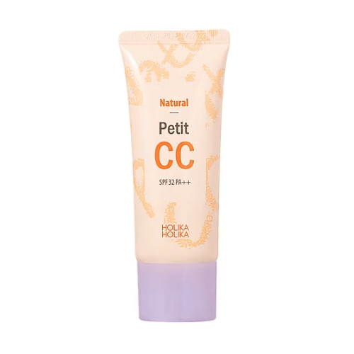 СС-крем с ниацинамидом Holika Holika Natural Petit СС SPF 32 PA++
