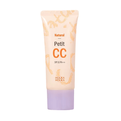 СС-крем с ниацинамидом Holika Holika Natural Petit СС SPF 32 PA++