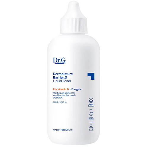 Восстанавливающий тонер с провитамином D Dr.G Dermoisture Barrier.D Liquid Toner