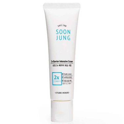 Успокаивающий барьерный крем ETUDE SoonJung 2x Barrier Intensive Cream