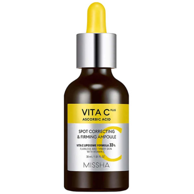Укрепляющая ампула от пигментации с витамином C Missha Vita C Plus Spot Correcting & Firming Ampoule
