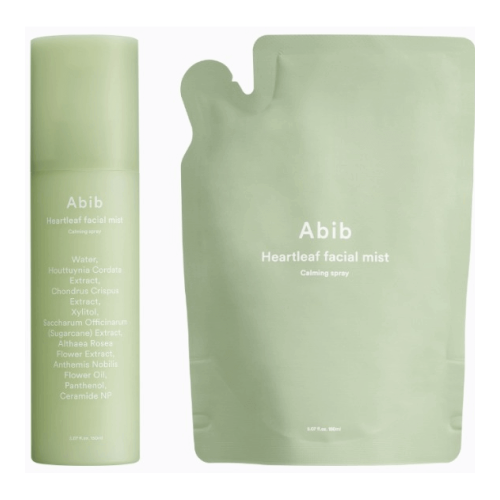 Успокаивающий тонер-мист с экстрактом хауттюйнии Abib Heartleaf Facial Mist Calming Spray