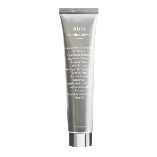 Противовоспалительный крем с цинком Abib Enriched Creme Zinc Tube