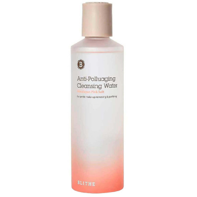 Мягкое средство для снятия макияжа с гималайской солью Blithe Anti-Polluaging Cleansing Water