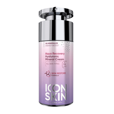 Минеральный крем с гиалуроновой кислотой ICON SKIN Aqua Recovery Hyaluronic Mineral Cream