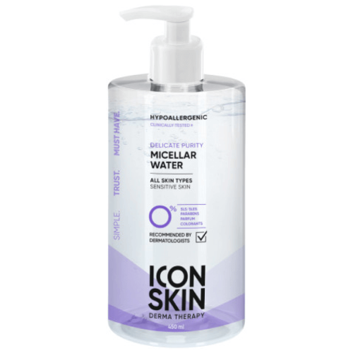 Деликатная мицеллярная вода для чувствительной кожи ICON SKIN Delicate Purity Micellar Water