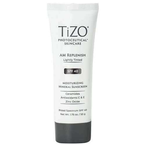 Тонирующий питательный крем с SPF TIZO Photoceutical AM Replenish Lightly Tinted SPF40