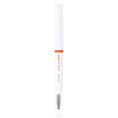 Подводка-лайнер для бровей с щёточкой Mizon Shake It Brow Brown