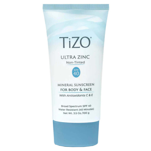Минеральный солнцезащитный крем для лица и тела TIZO Ultra Zinc Non-Tinted SPF40