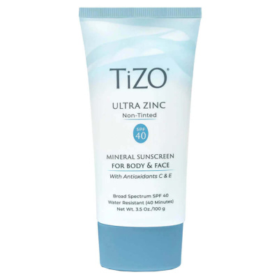 Минеральный солнцезащитный крем для лица и тела TIZO Ultra Zinc Non-Tinted SPF40