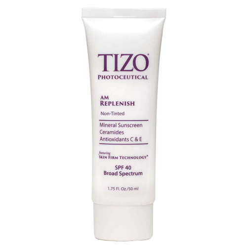 Питательный дневной крем с SPF TIZO Photoceutical AM Replenish Non-Tinted SPF40