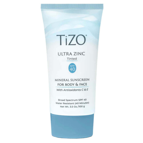 Тонирующий солнцезащитный крем для лица и тела TIZO Ultra Zinc Tinted SPF40