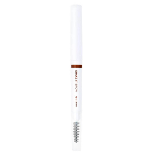 Подводка-лайнер для бровей с щёточкой Mizon Shake It Brow Dark Brown