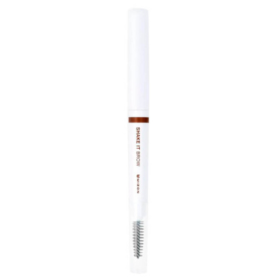 Подводка-лайнер для бровей с щёточкой Mizon Shake It Brow Dark Brown