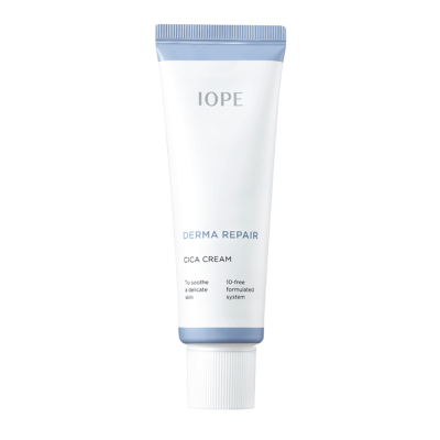 Восстанавливающий премиум-крем с мадекассосидом IOPE Derma Repair Cica Cream