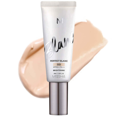 Осветляющий BB-крем с эффектом сияния Missha Perfect Blanc BB Cream Brightening SPF50 PA+++ 23 Sand