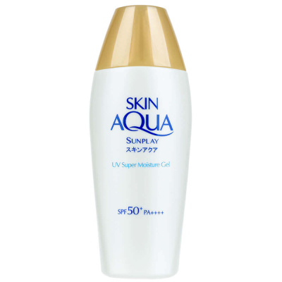 Солнцезащитное молочко для лица и тела Skin Aqua Sunplay UV Super Moisture Gel SPF50+ PA++++