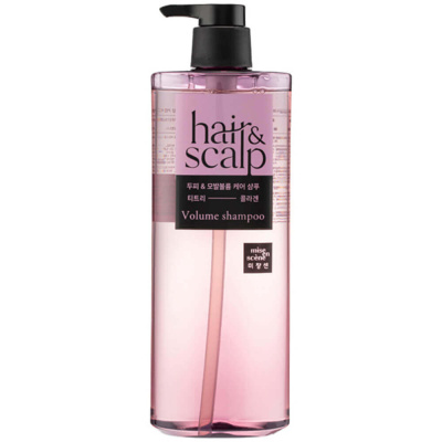 Восстанавливающий шампунь для объёма волос Mise En Scene Hair&Scalp Volume Shampoo